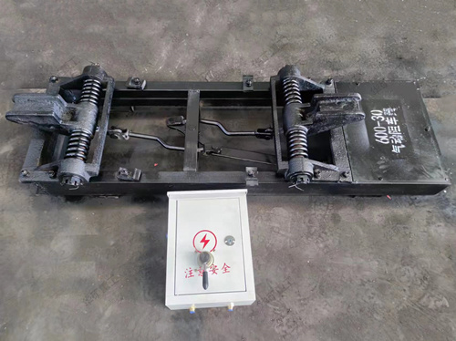 華礦集團熱銷產品阻車器發(fā)往山西